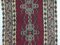 Grand Tapis Kilim Rug Vintage en Laine, Maroc, 250x135cm 8