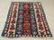 Small Vintage Turkish Square Shabby Kilim Rug 97x83 cm, Image 1