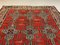 Großer türkischer Vintage Kelim-Teppich in Rot und Schwarz 375x214 cm 4
