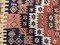 Small Vintage Turkish Square Shabby Kilim 95x85 cm, Image 6