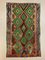 Grand Tapis Kilim Vintage en Laiton Vert, Noir et Rouge 270x165 cm 1