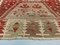 Grand Tapis Kilim Runner Vintage en Laine Rouge, Turquie, 250x101 cm 7