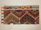 Small Vintage Turkish Shabby Kilim Rug 145x73 cm 1