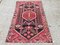 Vintage Middle Eastern Traditional Handmade Wool Rug 183x103cm 2