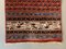 Langer Schmaler Handgefertigter Stammes-Teppich aus Gemustertem Wolle 370x61 cm 3