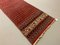 Langer Schmaler Handgefertigter Stammes-Teppich aus Gemustertem Wolle 370x61 cm 5