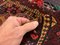 Afghanischer Handgeknüpfter Langer Schmaler Gemüseduft Teppich in Tribal-Optik 320x75 cm 10