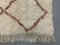 Vintage Moroccan Beni Ourain Berber Tribal Rug 270x186 cm, Immagine 5