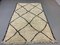 Vintage Moroccan Beni Ourain Berber Tribal Rug 240x151 cm, Image 1