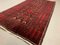 Orientalischer Vintage Teppich in Rot & Schwarz, 202x110 cm, 6