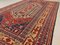 Großer afghanischer Soumak Kilim Teppich in Rot, Blau und Beige 245x153 cm 8