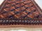Afghanischer Vintage Turkoman Beshir Teppich 210x150 cm 5