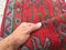 Marokkanischer Handgeknüpfter Handgeknüpfter Stammes Läufer Teppich, 125x39 cm 6