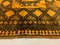 Vintage Afghan Gold and Black Wool Tribal Rug 200 x 151 cm 9