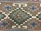 Large Vintage Caucasian Moroccan Shabby Wool Kilim Rug 230 x 150 cm 8
