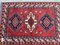 Vintage Afghan Handmade Vegetable Dye Khal Mohammadi Rug 155 x 106 cm 3