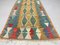 Vintage Turkish Shabby Wool Kilim Runner Rug 220 x 78 cm 3