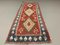 Vintage Turkish Shabby Tribal Kilim Runner Rug 160 x 58 cm, Image 1