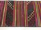 Vintage Turkish Traditional Shabby Wool Kilim Rug 130x75cm, Image 3