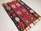 Tappeto Kilim vintage tradizionale in lana shabby 122x89 cm, Turchia, Immagine 4