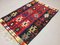 Tappeto Kilim vintage tradizionale in lana shabby 122x89 cm, Turchia, Immagine 2