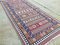 Tappeto Kilim vintage rustico, Medio Oriente, 320x157cm, Immagine 4