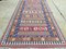 Orientalischer Vintage Kelim Teppich mit Kaschmir 320x157cm 5