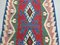 Türkischer Vintage Shabby Kilim Läufer Teppich 262x75 cm 7