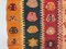 Vintage Turkish Shabby Wool Tribal Kilim Rug 185x110cm 7