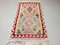 Tapis Kilim Vintage Motif Maison de Campagne, Turquie 1