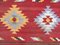 Vintage Turkish Narrow Country Home Decor Kilim Runner Rug 6