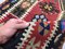 Vintage Turkish Traditional Country Home Decor Wool Kilim Rug, Image 8