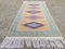 Alfombra Kilim rústica Navajo vintage hecha a mano, Imagen 5