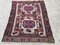 Vintage Turkish Middle East Handmade Wool Oriental Kazak Rug 1