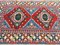 Tapis Kazak Vintage Fait Main en Laine, Turquie 4