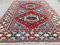 Vintage Turkish Kazak Handmade Oriental Wool Rug, Image 6