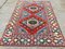 Tapis Kazak Vintage Fait Main en Laine, Turquie 1