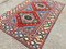 Vintage Turkish Kazak Handmade Oriental Wool Rug 3