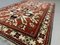 Vintage Azeri Country Home Caucasian Eagle Tribal Rug, Image 7