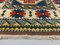 Tappeto vintage islamico intrecciato a mano, Kazako, Turchia, Immagine 5