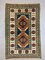 Tapis Kazak Tribal Oriental Vintage Tissé Main, Turquie 1