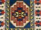 Tappeto vintage islamico intrecciato a mano, Kazako, Turchia, Immagine 6