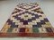 Tapis Kilim Vintage Shabby Chic en Laine, Turquie 7