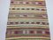 Vintage Turkish Narrow Shabby Chic Kilim Runner Rug, Image 5