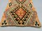 Vintage Turkish Narrow Shabby Chic Kilim Runner Rug 5