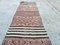 Vintage Turkish Narrow Shabby Chic Kilim Runner Rug, Image 5