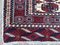 Vintage Middle East Handmade Wool Bokhara Turkmen Rug, Image 3