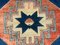 Türkischer Handgeknüpfter Vintage Star Kazak Oriental Teppich 6