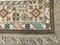 Handgemachter türkischer orientalischer Vintage Milas Oushak Teppich aus handgewebter Wolle 4