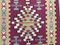 Small Vintage Traditional Turkish Wool Kilim Rug 6